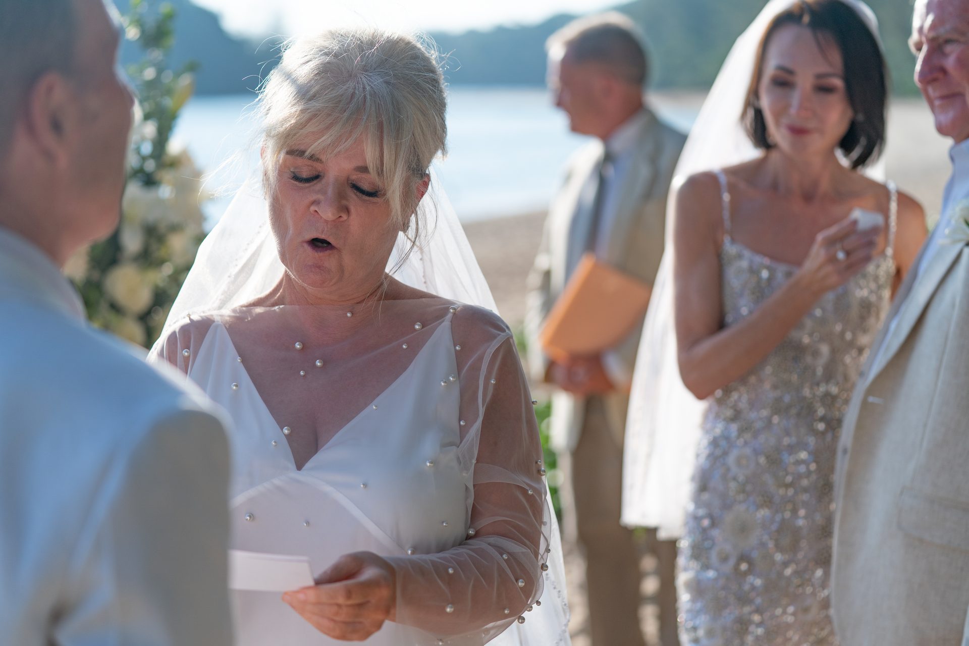 Beach vow renewal — West-coast beach, Phuket