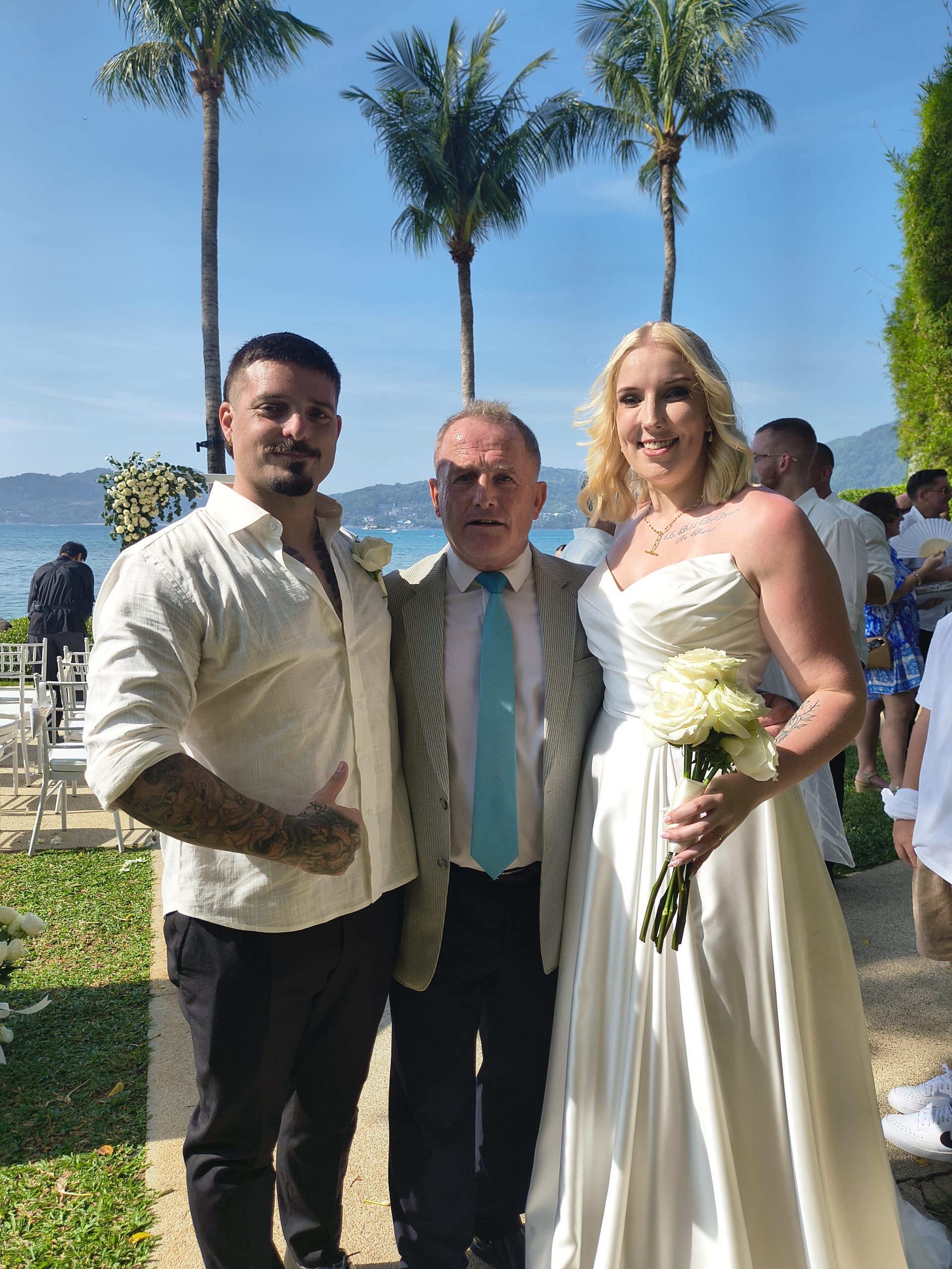 Seaside garden ceremony — Garden setting, Kata Noi