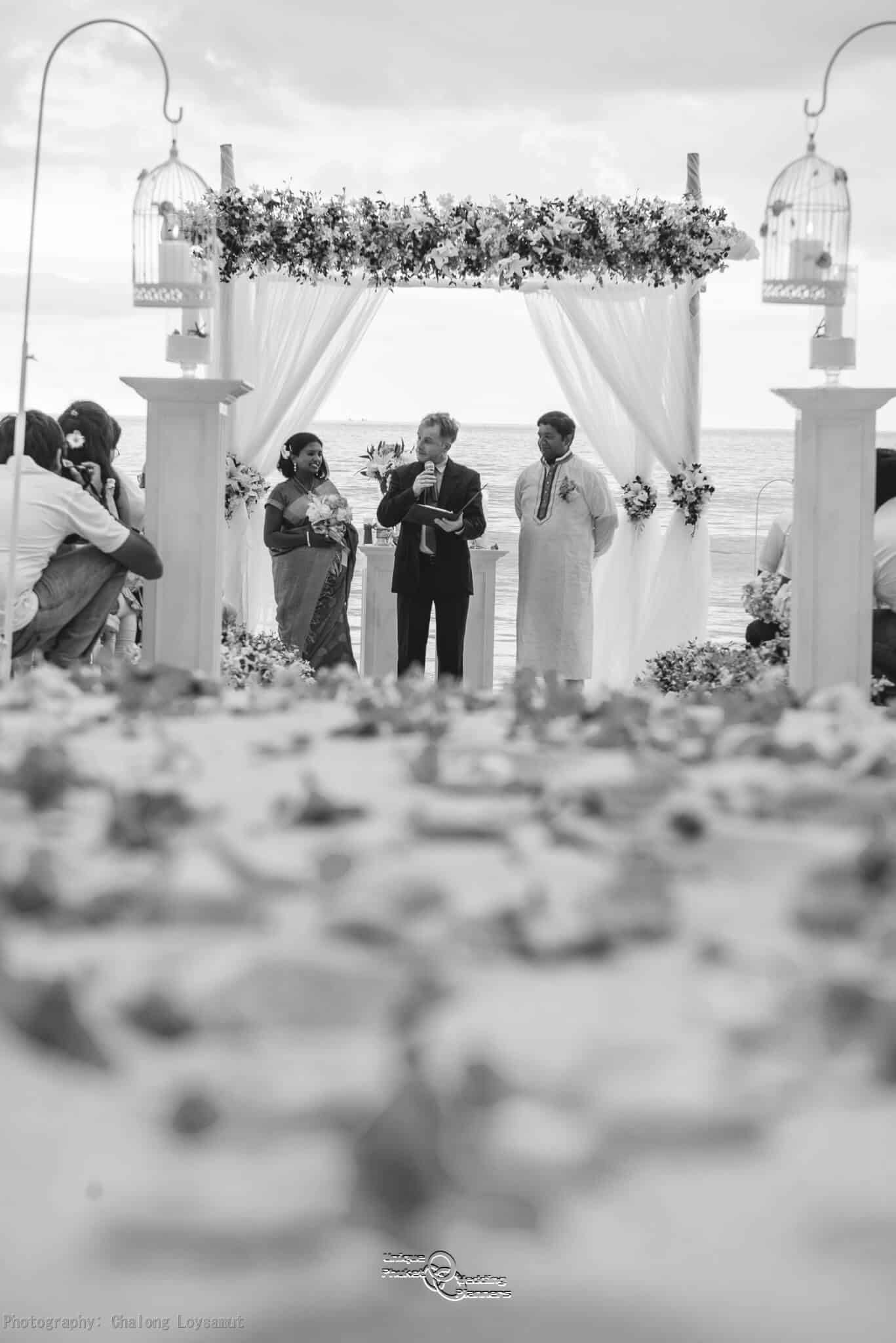 Phuket Beach Wedding Vow Remewal Bw 34