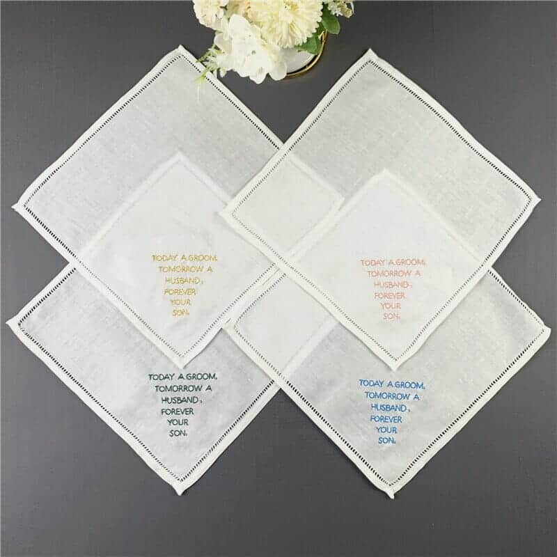 Set-of-12-fashion-personalized-wedding-handkerchiefs-10x10-inch-linen-hemstitch-hankie-for-any-wedding-ceremony Jpg