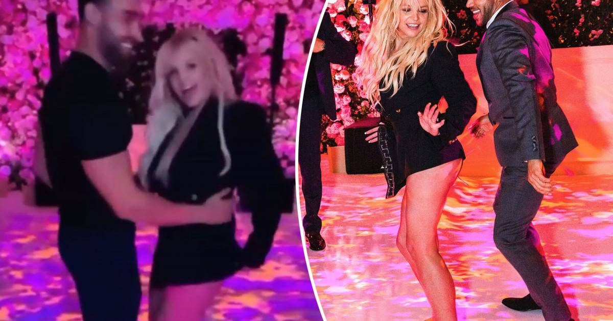Britney Spears Danced In "Diamond Thong" During Her Wedding Ceremony