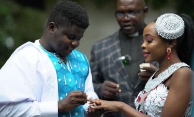 MISS TRUDY WEDS WODE MAYA IN PRIVATE WEDDING CEREMONY