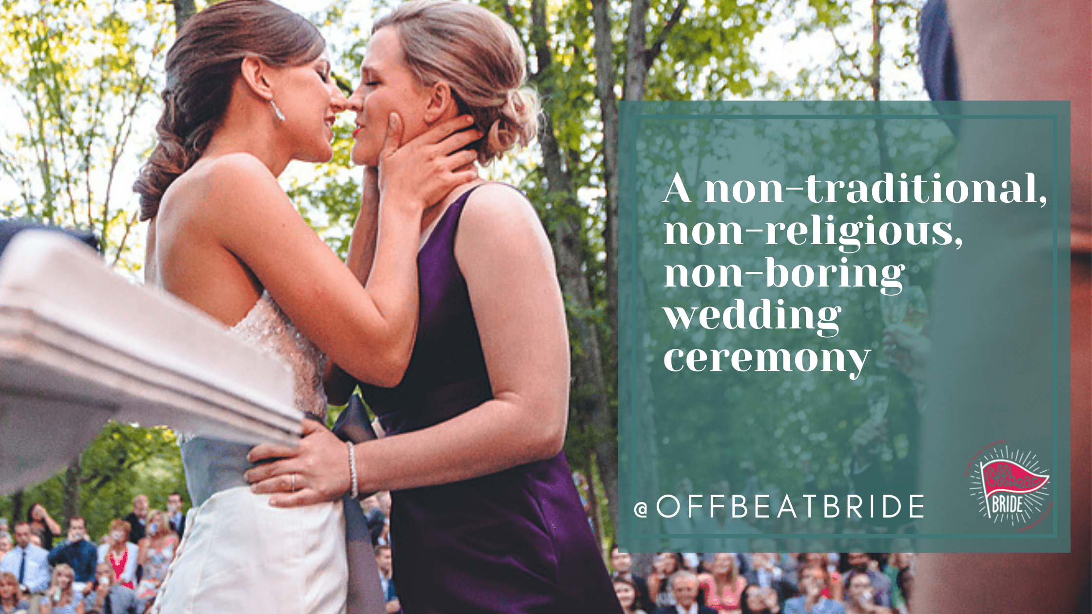 Non-traditional and non-boring wedding ceremony script