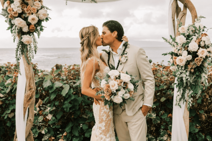 Christina Hall And Husband Josh Hall Share Sweet Snapshots From Wedding Ceremony In Maui