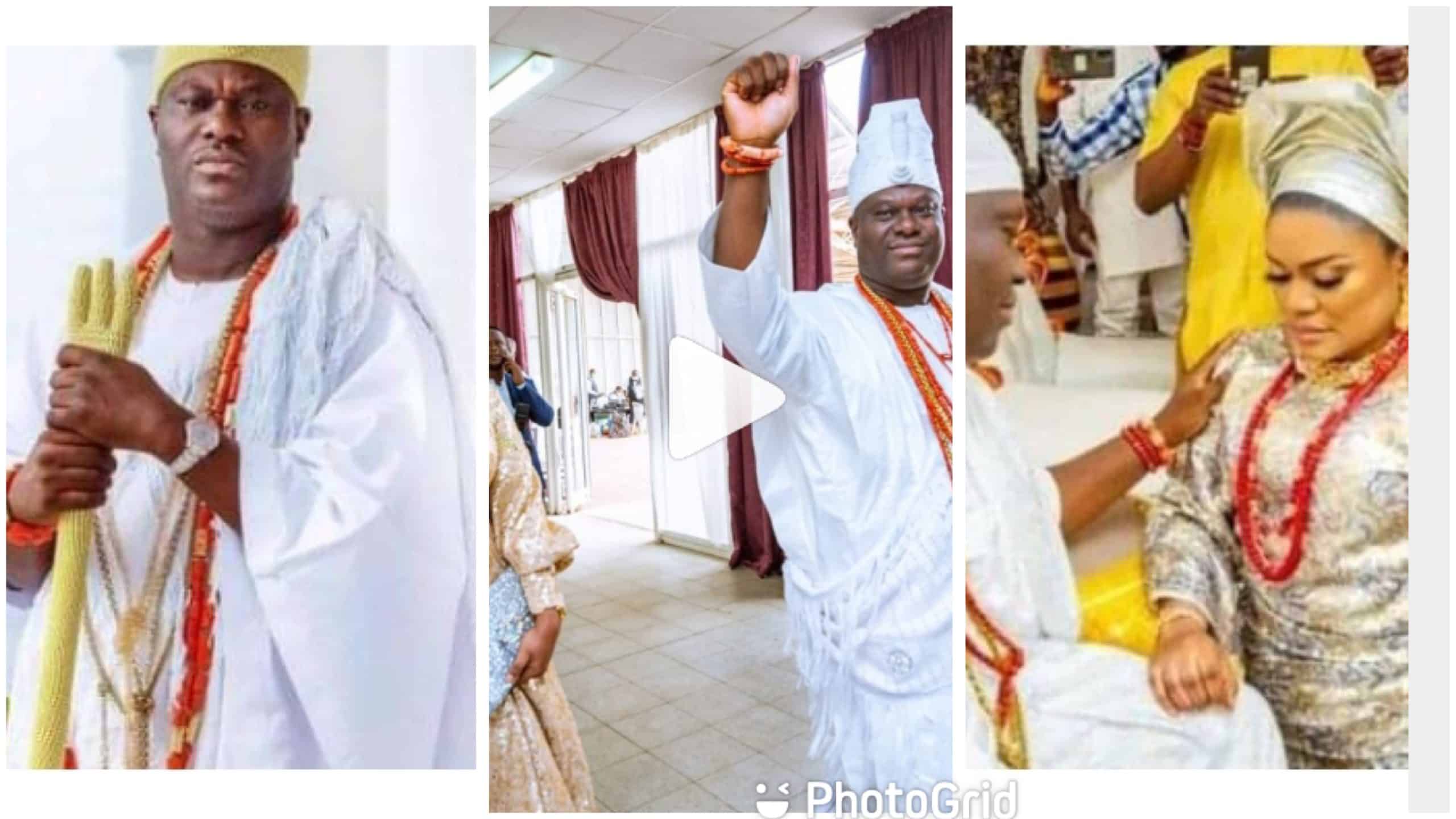 “This Ooni Dey Enjoy Oo” – Reactions As Ooni Of Ife To Reportedly Hold Grand Wedding Ceremony For His First Wife, Olori Mariam - Amebo9ja