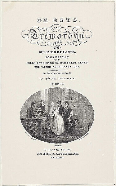 A wedding ceremony with witnesses; Title page for: Mrs. F (Photos Framed,...) #27748999