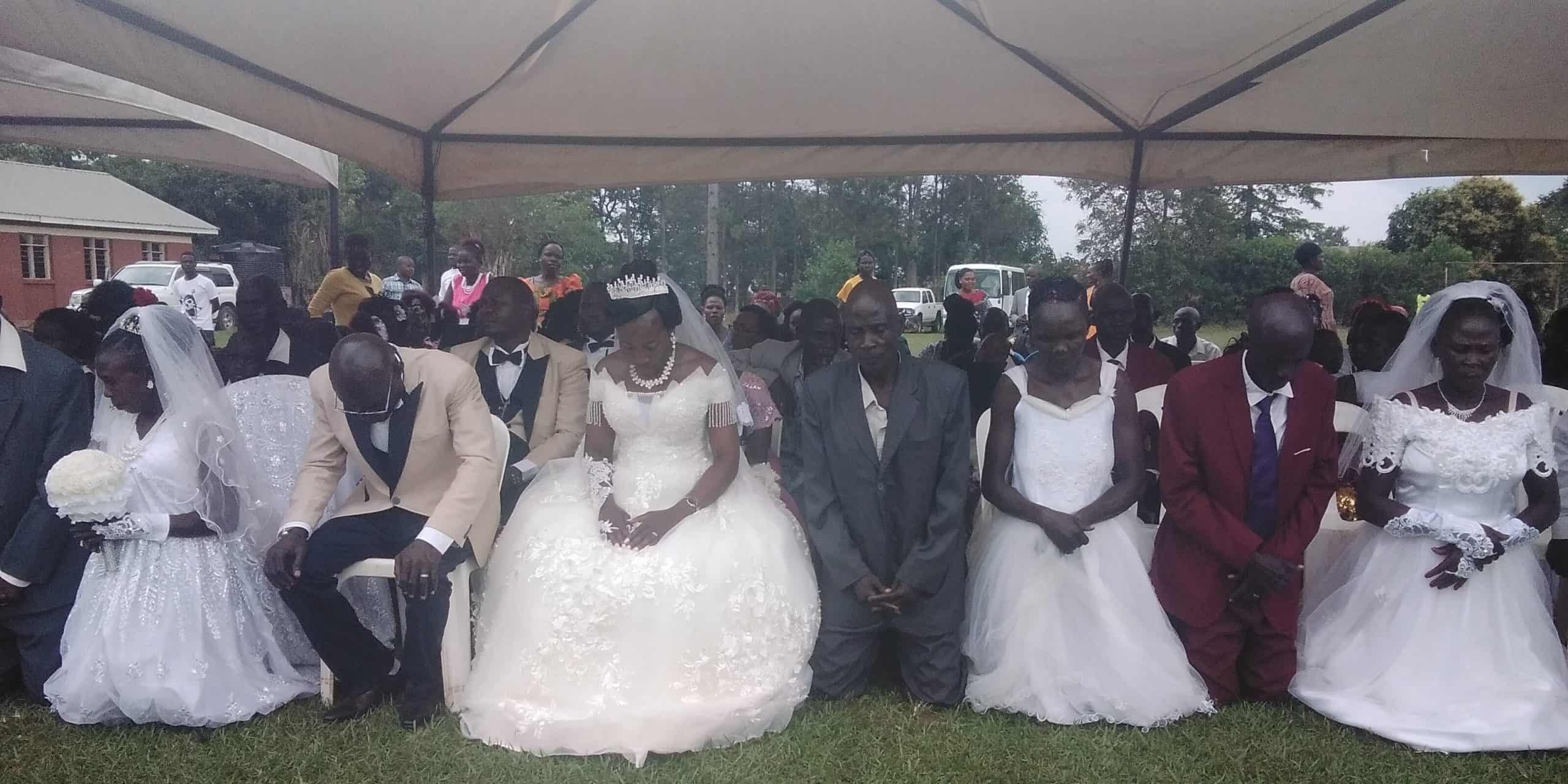 61 couples say “I do” at a mass wedding ceremony in Malaba Busia. | KenyanStory