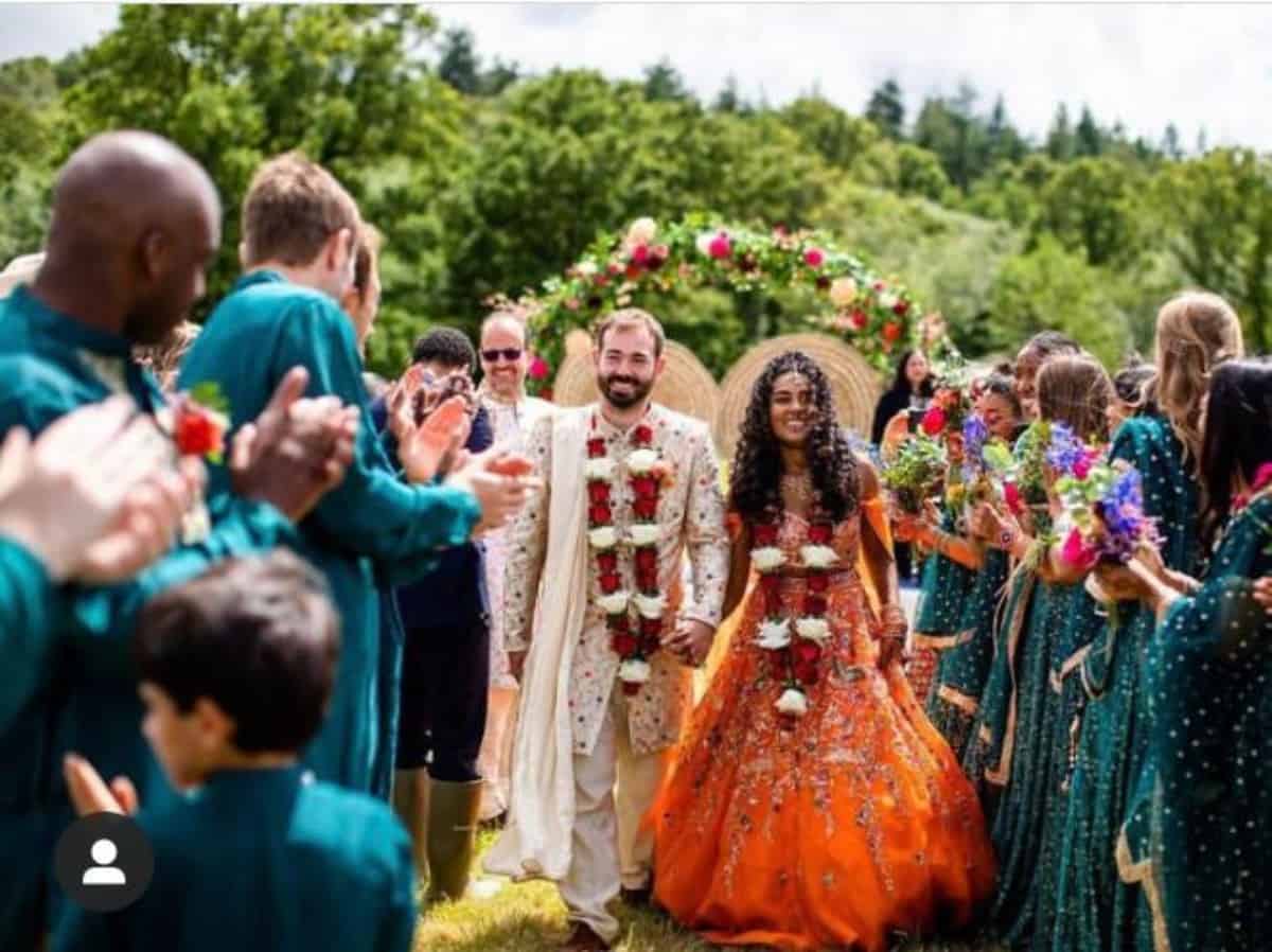 A Real Glamping Site Multicultural Wedding Ceremony with Asian Rituals - Sonal Dave