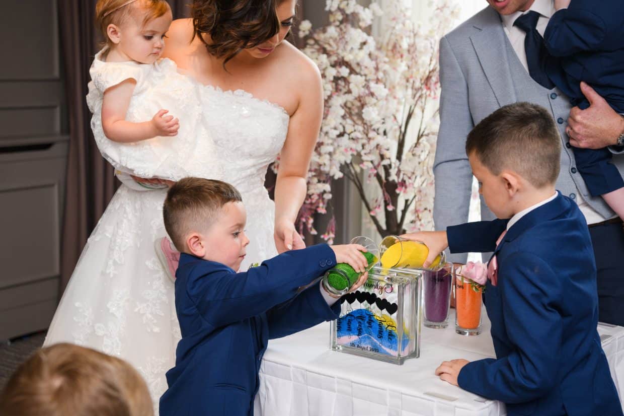 Creative Ways To Include Your Children In Your Wedding Ceremony | weddingsonline
