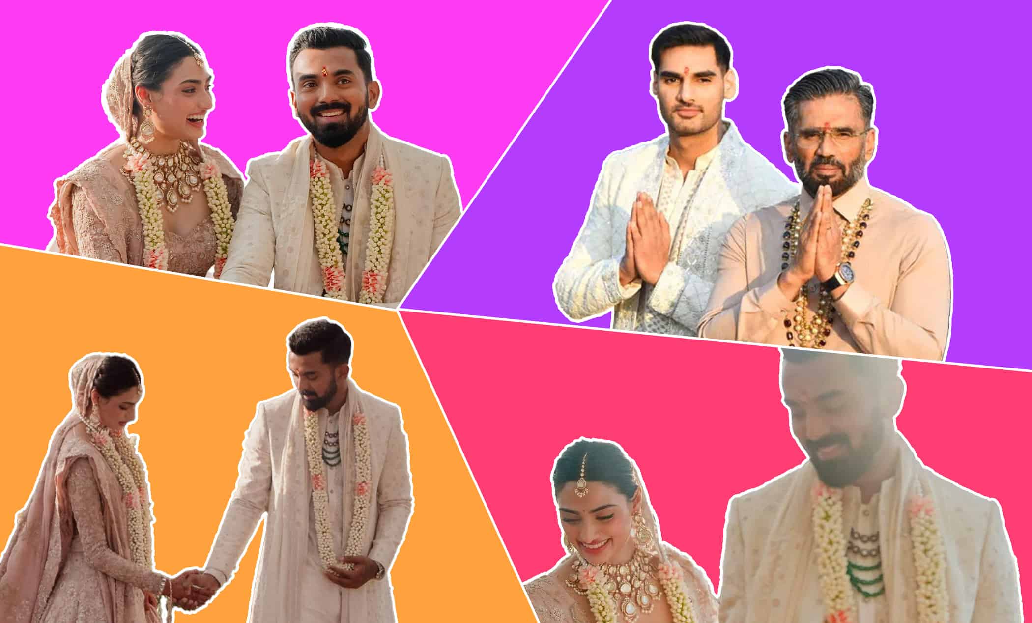 Unseen Glimpses From KL Rahul And Athiya Shetty's Intimate Wedding Ceremony - Culture